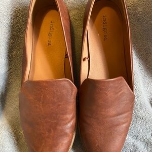 Indigo Rd. Women's Tan Leather Flats